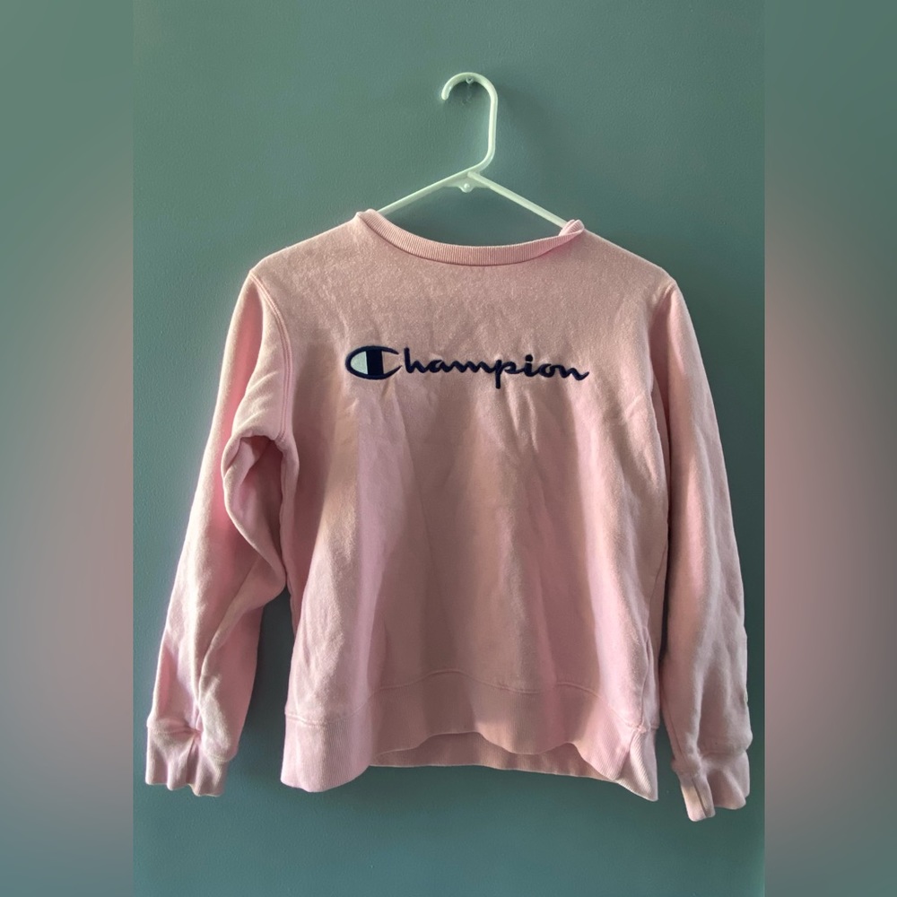 Pink Champion crewneck